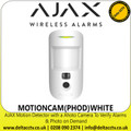 AJAX Wireless Motion Detector With A Photo Camera to Verify Alarms & Photo on Demand - MOTIONCAM(PHOD)WHITE 