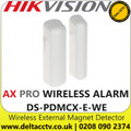 Hikvision AX PRO Series Wireless External Magnet Detector DS-PDMCX-E-WE