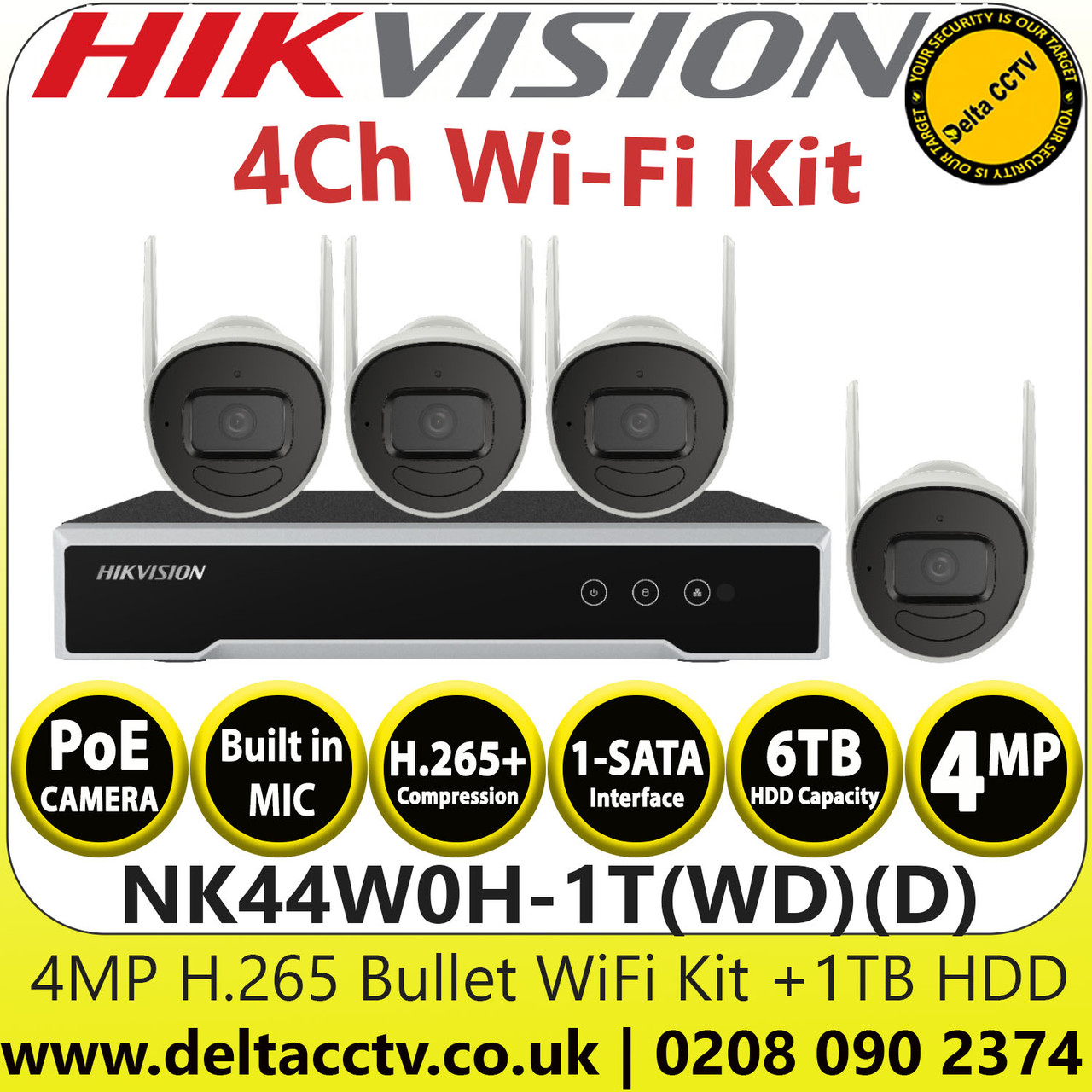 Hikvision cheap kit wifi