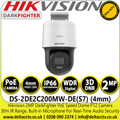 Hikvision 2-inch 2MP IR Mini PT Dome Network Camera - DS-2DE2C200MW-DE(S7) (4mm)