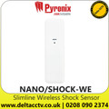 Pyronix Slimline Wireless Shock Sensor, Compatible with any Enforcer or EURO with a ZEM - NANO/SHOCK-WE