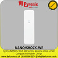 Pyronix NANO/SHOCK-WE Slimline Wireless Shock Sensor, Compatible with any Enforcer or EURO with a ZEM 