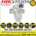 Hikvision DS-2DY9240IX-A(T5) 2MP Network Positioning System Camera with 40× Optical Zoom, 16× Digital Zoom, up to 400 m IR Distance, Rain-Sensing Auto Wiper, 140dB WDR, 3D DNR, HLC, BLC, Smart IR
