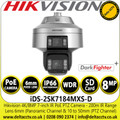 Hikvision iDS-2SK7184MXS-D 7-inch 4K 5X DarkFighter IR Network Speed PTZ Camera 