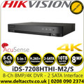 Hikvision iDS-7208HTHI-M2/S 8-Ch 4K 1U H.265 AcuSense DVR