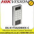 Hikvision (DS-K1T502DBWX-C) Access Control Terminal, Supports up to 256 GB SD Card Memory