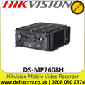 Hikvision 2MP 12 Channel 1080p, H.265, 2 x HDD/SSD Mobile HDVR - DS-MP7608H