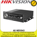 Hikvision AE-MD5043 4Ch Mobile Video Recorder, 4-ch , H.264/H.265, 2xHDD/SSD Mobile DVR