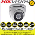 HIkvision DS-2CE56D8T-IT3ZE (2.7-13.5mm) 2 MP Ultra Low Light PoC Motorized Varifocal Turret Camera 