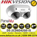 Hikvision DS-2CD6D42G0-IS 4MP Dual-Directional PanoVu Network Camera with 2.8mm Fixed Lens