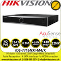 Hikvison iDS-7716NXI-M4/X 16Ch Acusense No PoE 32MP NVR 4 SATA Interface