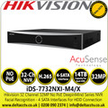 Hikvison iDS-7732NXI-M4/X 32Ch Acusense 32MP No PoE NVR 4 SATA Interface