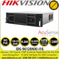 Hikvision 128 Ch AcuSense DeepInMind Face Recognition 12MP No PoE NVR - iDS-96128NXI-I16