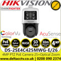 Hikvision DS-2SE4C425MWG-E/26(F0) 4 MP AcuSense ColorVu & IR Panoramic & PTZ Camera With 100m IR Distance & 30m White Light