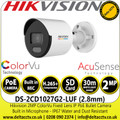 Hikvision 2MP ColorVu IP Bullet Network Camera - DS-2CD1027G2-LUF(2.8mm)