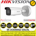 Hikvision 6MP AcuSense VF IP Bullet Network Camera - DS-2CD2666G2-IZSU/SL(2.8-12mm)