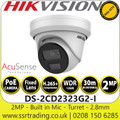 Hikvision DS-2CD2323G2-I 2MP AcuSense Fixed Lens Turret Network Camera With 2.8mm Fixed Lens