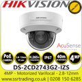 DS-2CD2743G2-IZS Hikvision 4MP AcuSense IP Dome Network Camera With 2.8-12mm Motorized Varifocal
