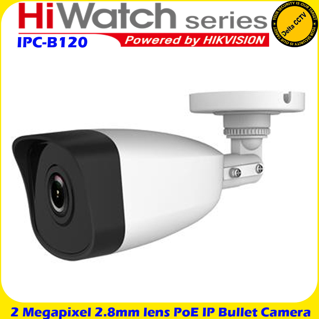 Hiwatch By Hikvision Cctv Ipc B1 2mp Ip Network Bullet Camera 30m Ir Wdr Ip67 Hiwatch By Hikvision Cctv Ipc B1 2mp Ip Network Bullet Camera 30m Ir Wdr Ip67
