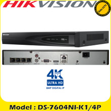 Hikvision 4 CH 4K NVR 1x HDD BAY 4x PoE