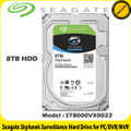 Seagate SkyHawk 8TB Surveillance Hard Drive - SATA 6Gb/s 256MB Cache 3.5-Inch Internal Drive (ST8000VX0022)