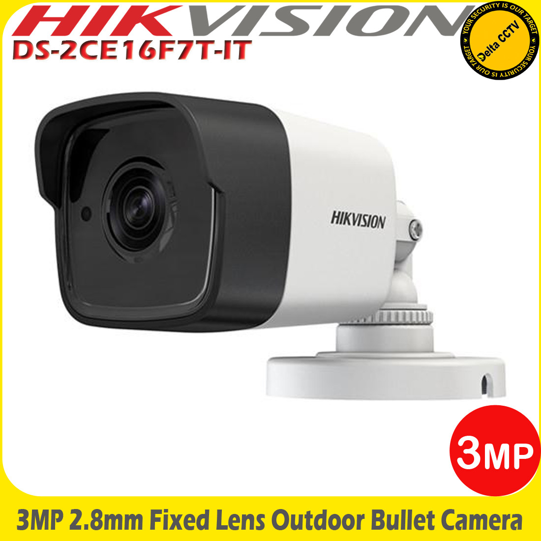 Hikvision 3 hot sale mp camera