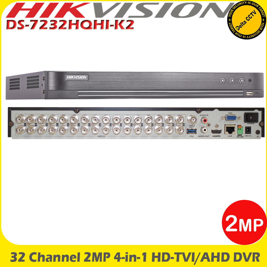 Hikvision DS-7232hqhi-k2. DS-7232hqhi-k2.