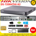 Hikvision DS-7208HTHI-K2 8 Channel TVI Turbo 4.0 8MP DVR CCTV video recorders