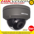 Hikvision DS-2CD2185FWD-I/GREY 8MP 2.8mm fixed lens 30m IR Indoor IP Dome Camera 