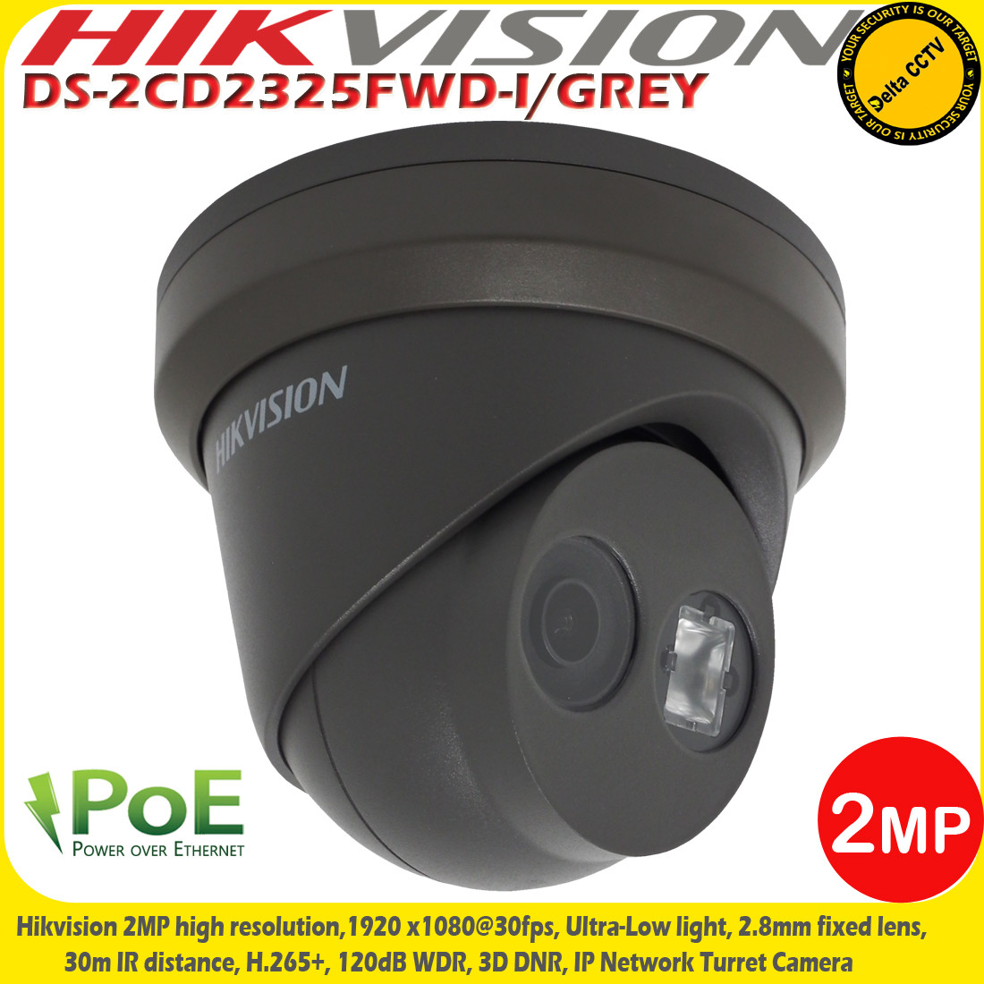 Product Review for the Hikvision DS-2CD2035FWD-I 3MP Ultra-Low Light Network Bullet Camera