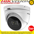 Hikvision DS-2CE56H0T-IT3ZF 5MP 2.7-13.5 mm motorized vari-focal lens 40m IR IP67 4-in-1 CCTV Turret Camera