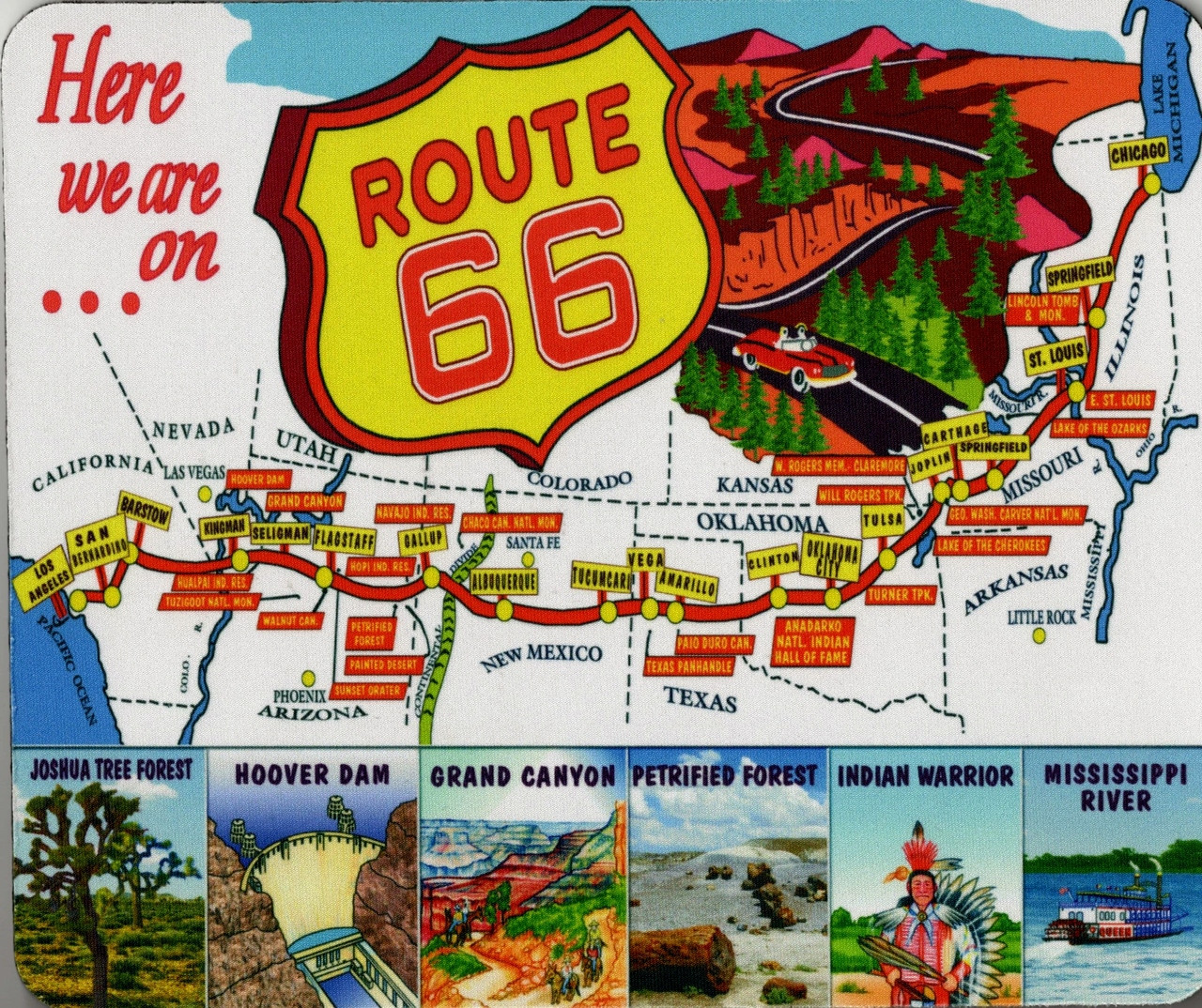 Printable Map Of Route 66 - 19 69435.1422810669.1280.1280