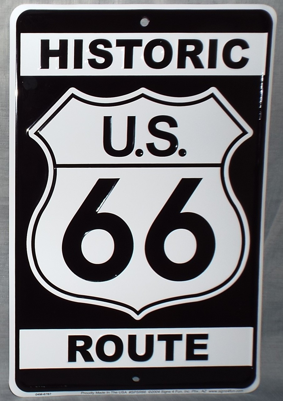 Historic US 66 Route Sign Route 66 Gift Shop   DSCF2804  13949.1426197584.1280.1280.JPG