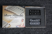 Bare Knuckle Aftermath Humbucker Pickups - Calibrated Black Open Set