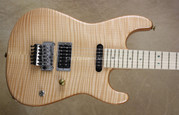 Charvel USA San Dimas Custom Shop 5A Flame Natural Guitar