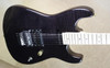 Charvel USA San Dimas Custom Shop 5A Flame Trans Black Guitar