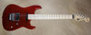 Charvel USA San Dimas Custom Shop 5A Flame Trans Red Guitar