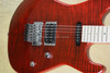 Charvel USA San Dimas Custom Shop 5A Flame Trans Red Guitar
