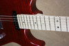 Charvel USA San Dimas Custom Shop 5A Flame Trans Red Guitar