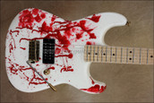 Charvel Custom Shop 1st Edition Legacy Bloodsplatter Electric Guitar