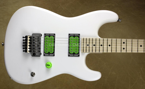 Charvel USA Custom Shop San Dimas Primer Scream Snow White Guitar