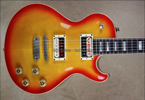 Dean USA Thoroughbred Maple Top Trans Cherry Burst NAMM Guitar