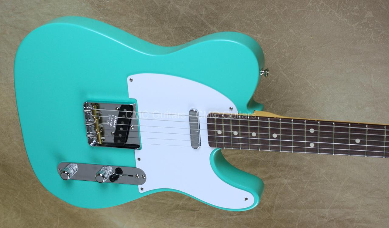 seafoam green tele