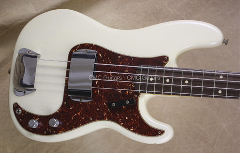 Fender Custom Shop Relic '60 P Bass Precision Bass Guitar Vintage Blonde