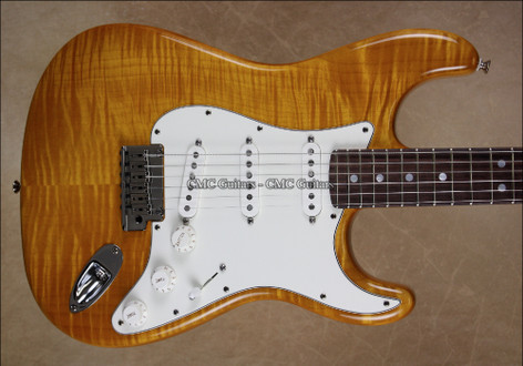 Fender Custom Shop 2013 Strat Custom Deluxe Stratocaster Candy Yellow NAMM Guitar