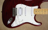 Fender Custom Shop Strat Deluxe HSS Trans Bing Cherry Stratocaster Abby Pickups Guitar