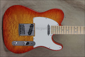 Fender Custom Shop NAMM 2012 Custom Deluxe Telecaster Faded Cherry Burst Guitar