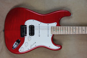Fender Custom Shop Strat Custom Deluxe Candy Red Stratocaster