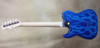 Fender Custom Shop NAMM 2010 Series '62 Esquire Blue Sparkle with Skull Flame Guitar