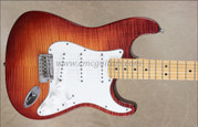 Fender Select Stratocaster Dark Cherry Sunburst Guitar